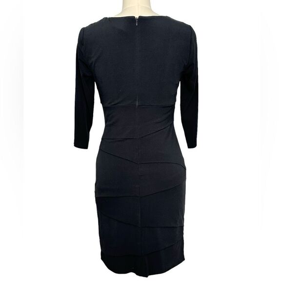 White House Black Market Instantly Slimming Black Sheath  | Size 6 - Picture 3 of 9